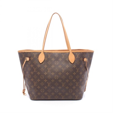 LOUIS VUITTON Neverfull MM Tote shoulder Bag M40156 Monogram canvas leather Used