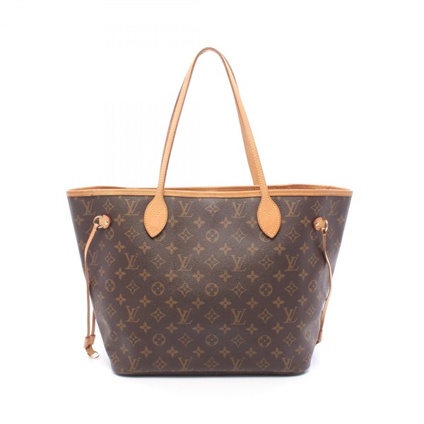 LOUIS VUITTON Neverfull MM Tote shoulder Bag M40156 Monogram canvas leather Used