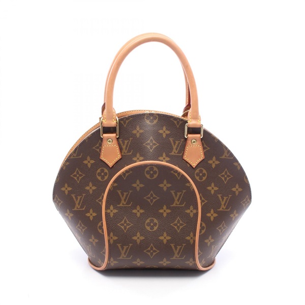 LOUIS VUITTON Ellipse PM Handbag M51127 Monogram canvas leather Brown Used Women