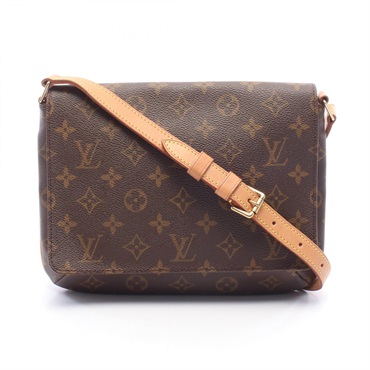 LOUIS VUITTON Musette Tango short strap Shoulder Bag M51257 Monogram leather LV