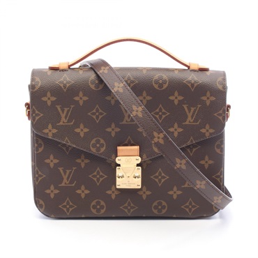 LOUIS VUITTON Pochette Metis MM crossbody Handbag M44875 Monogram leather used
