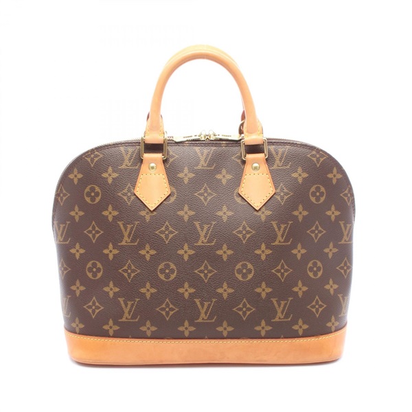 LOUIS VUITTON Alma PM Handbag M51130 Monogram canvas leather brown used