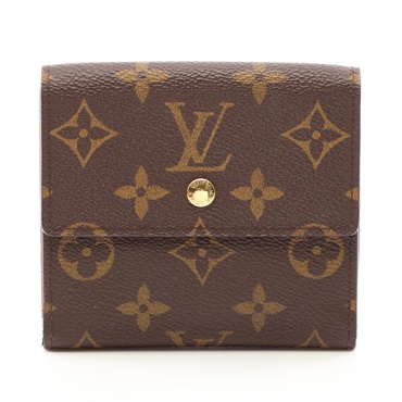 LOUIS VUITTON Porte monnaie Cartes Credit Tri-fold wallet purse M61652 Monogram