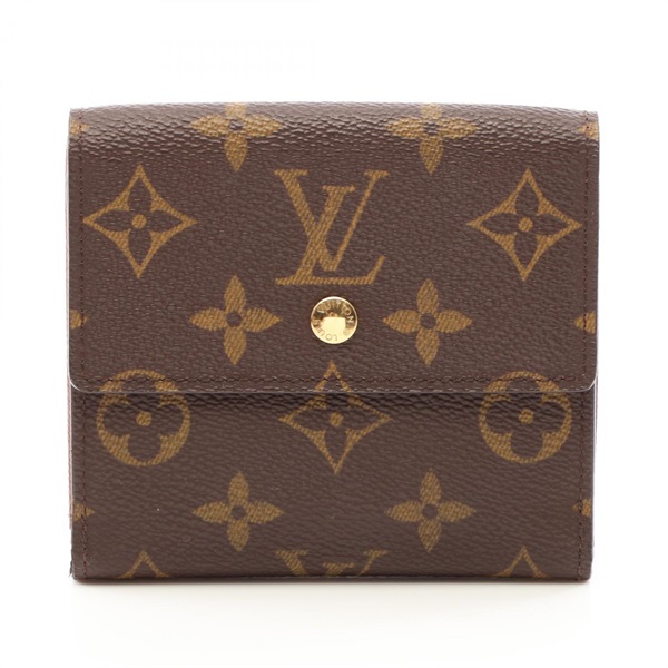 LOUIS VUITTON Porte monnaie Cartes Credit Tri-fold wallet purse M61652 Monogram