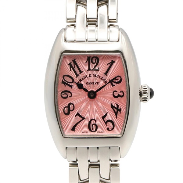 FRANCK MULLER Tonneau Curvex Petit Wrist Watch 2502QZ Quartz SS Used Women