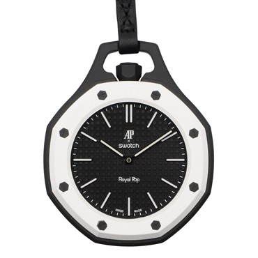 Swatch OCHO NEGRO SWATCH×AP Wrist Watch SSX03W101N hand-rolled BIOCERAMIC