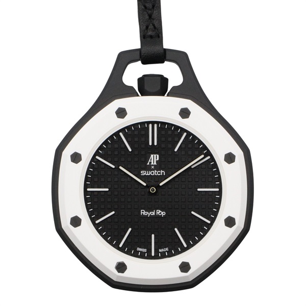 Swatch OCHO NEGRO SWATCH×AP Wrist Watch SSX03W101N hand-rolled BIOCERAMIC