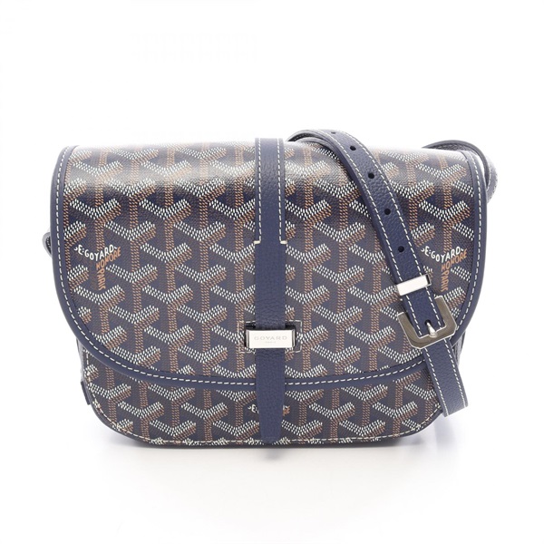 GOYARD Belvedere PM Shoulder Crossbody Bag BELVE3PMLTY12CG12P canvas leather