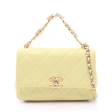 CHANEL Matelasse chain shoulder crossbody Shoulder Bag AS4595 leather used GHW