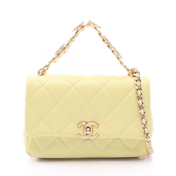 CHANEL Matelasse chain shoulder crossbody Shoulder Bag AS4595 leather used GHW