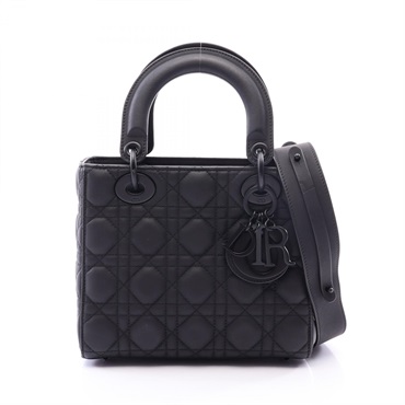 Christian Dior LADY DIOR MY ABCDIOR Small Cannage crossbody Handbag leather BK