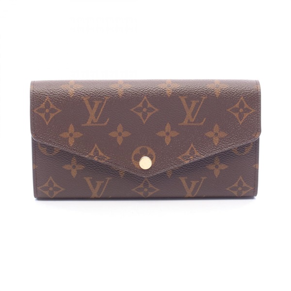 LOUIS VUITTON Portefeuille Sarah Bifold purse long wallet M62235 Monogram used