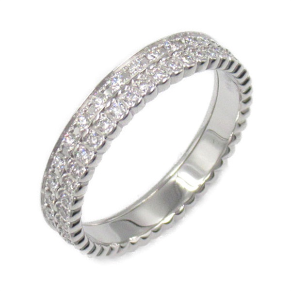 Boucheron Quatre Radiant Ring Diamond 18KWG white Gold Used US size 5 women