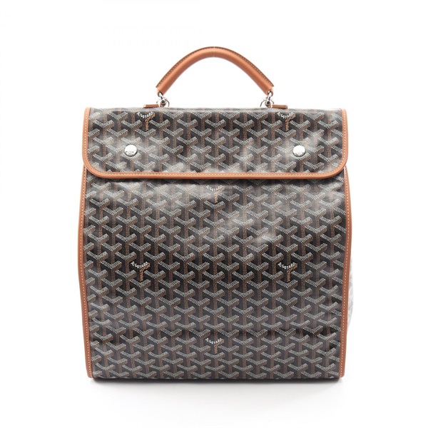 GOYARD Saint-Léger Backpack STLEGEMMLTY01CG03P canvas Black Brown Multi Used