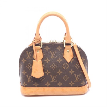 LOUIS VUITTON Alma BB shoulder crossbody Handbag M53152 Monogram canvas leather