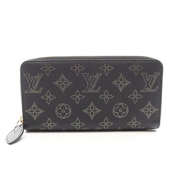 LOUIS VUITTON Zippy wallet around long purse M82645 Monogra Mahina leather used