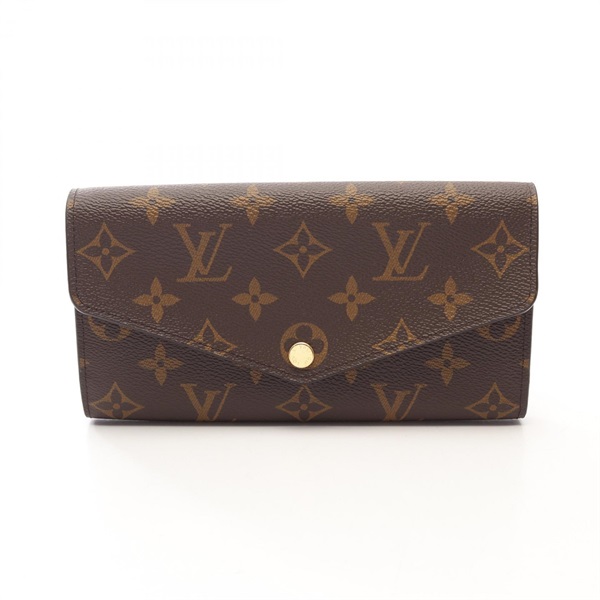 LOUIS VUITTON Portefeuille Sarah Bifold long purse wallet M60531 Monogram Used