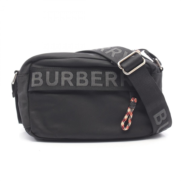 BURBERRY PADDY logo Waist bag  crossbody 8025669 Nylon Black Used unisex