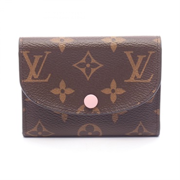 LOUIS VUITTON Porte-monnaie Rosalie coin purse wallet M62361 Monogram leather LV