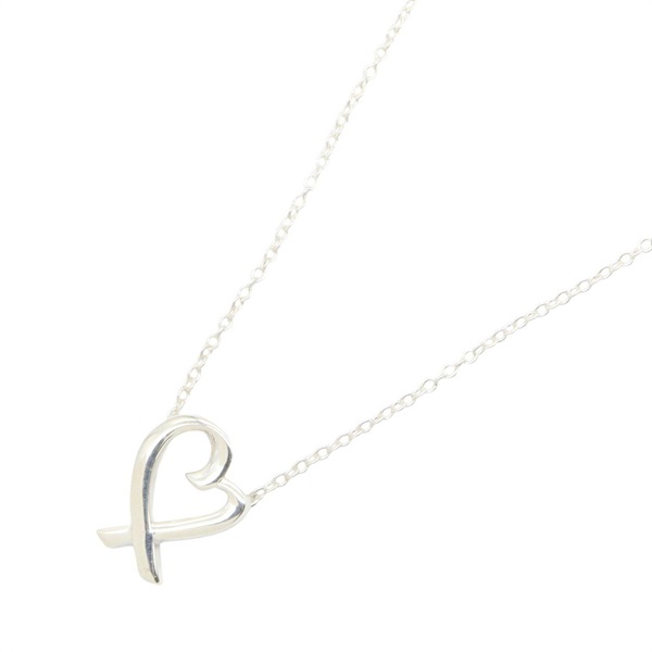 TIFFANY＆CO Loving Heart Necklace Pendant Silver925 Used women