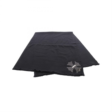 CHROME HEARTS WHO'S SLEEPING NXT TO ME CH Cross Patch Blanket leather cashmere