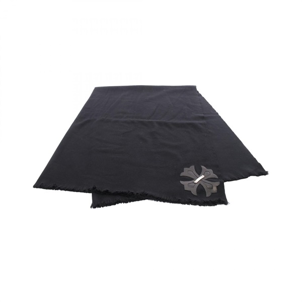 CHROME HEARTS WHO'S SLEEPING NXT TO ME CH Cross Patch Blanket leather cashmere