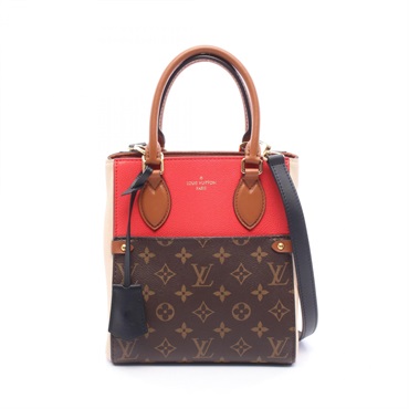 LOUIS VUITTON Fold Tote PM shoulder crossbody Tote Bag M45389 Monogram cerise