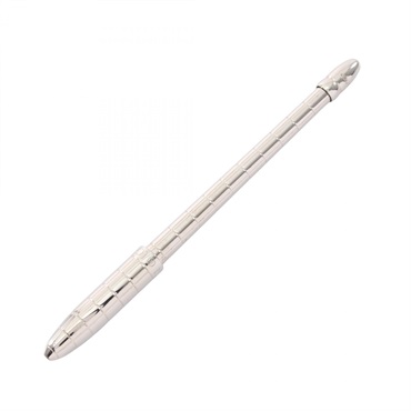 LOUIS VUITTON Stiro Agenda PM Ballpoint pen N75005 metal Silver Used unisex LV