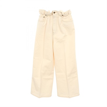 Miu Miu Pants Trousers #25 cotton Beige Used Women
