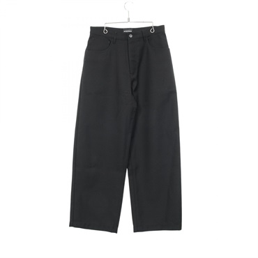 Emporio Armani Pants #44 wool Black Used mens