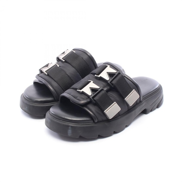 BOTTEGA VENETA FLASH Sandals Shoes #43 leather Black Used mens
